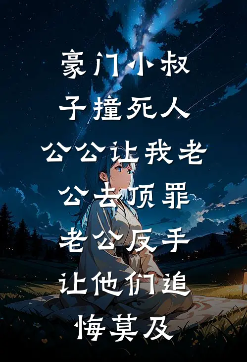 豪门小叔子撞死人，公公让我老公去顶罪，老公反手让他们追悔莫及