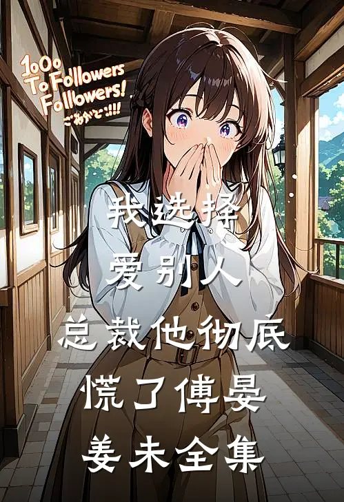 我选择爱别人,总裁他彻底慌了傅晏姜未全集