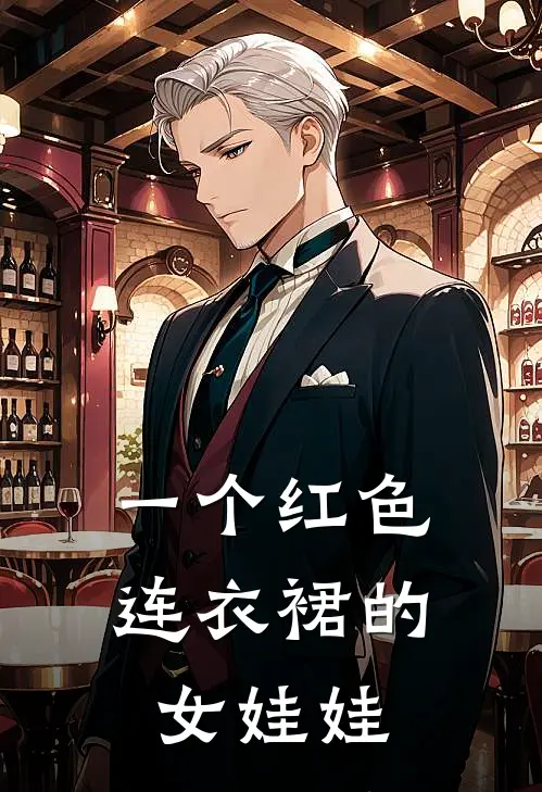 一个红色连衣裙的女娃娃