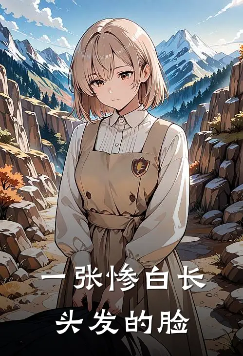 一张惨白长头发的脸英文
