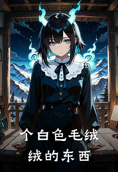 个白色毛绒绒的东西