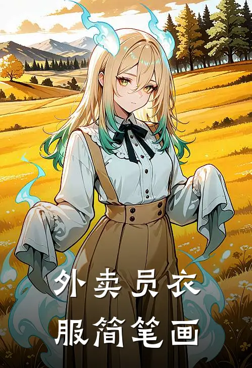 外卖员衣服简笔画
