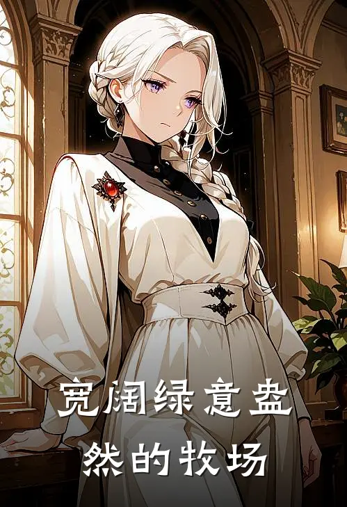 宽阔绿意盎然的牧场