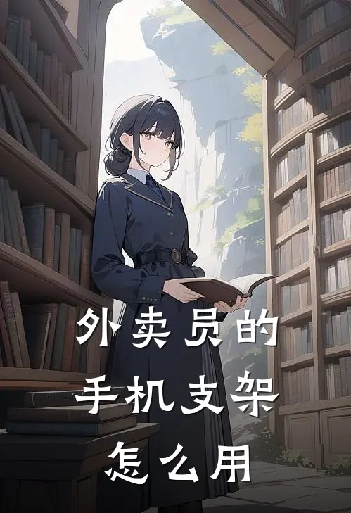 外卖员的手机支架怎么用