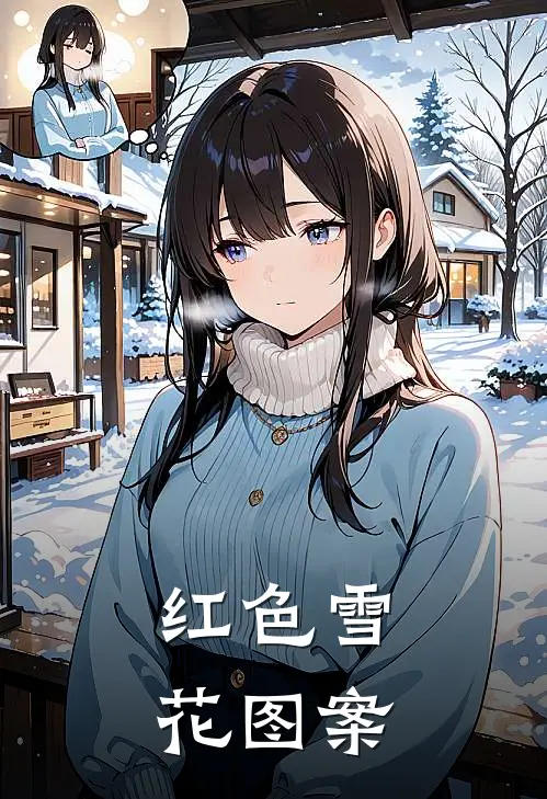 红色雪花图案