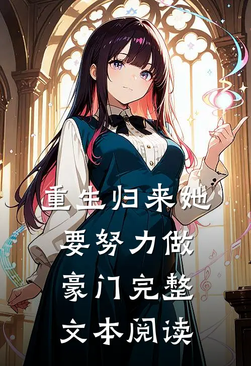 重生归来她要努力做豪门完整文本阅读