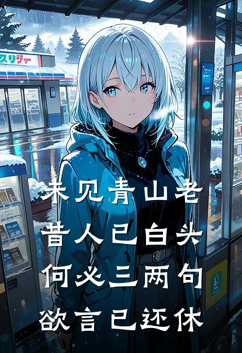 未见青山老昔人已白头何必三两句欲言已还休