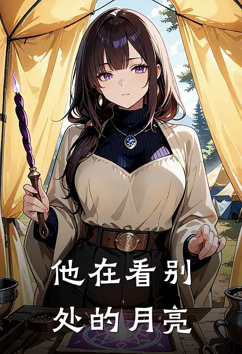 他在看别处的月亮