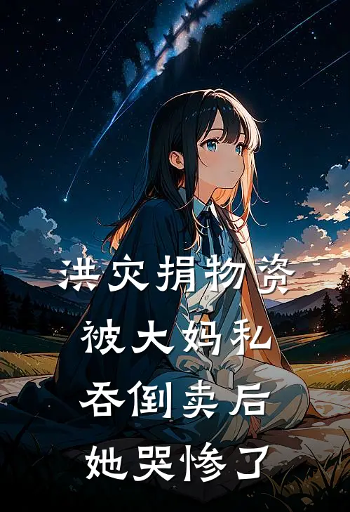 洪灾捐物资被大妈私吞倒卖后，她哭惨了