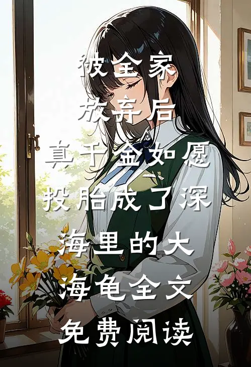 被全家放弃后，真千金如愿投胎成了深海里的大海龟全文免费阅读