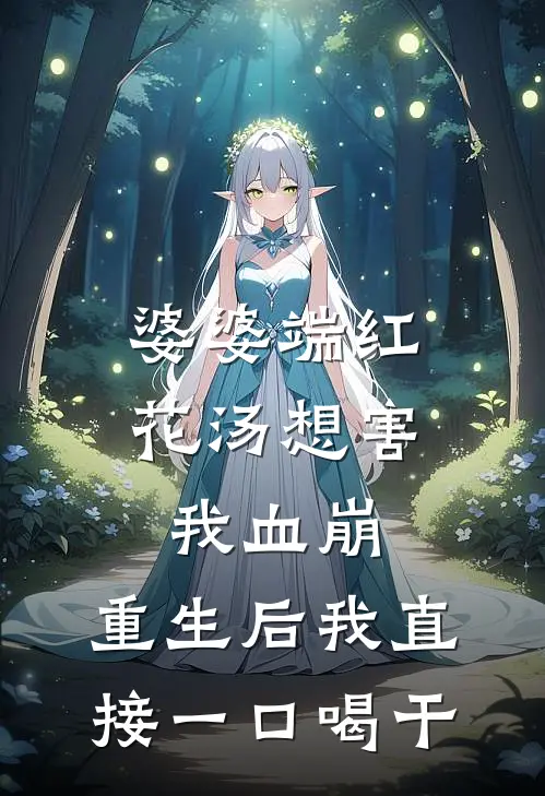 婆婆端红花汤想害我血崩，重生后我直接一口喝干
