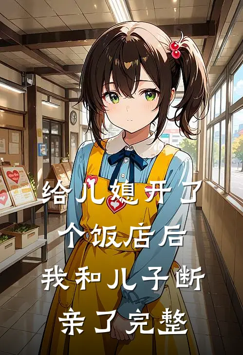 给儿媳开了个饭店后，我和儿子断亲了完整