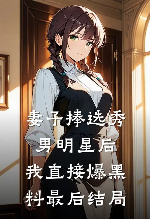 妻子捧选秀男明星后,我直接爆黑料最后结局是