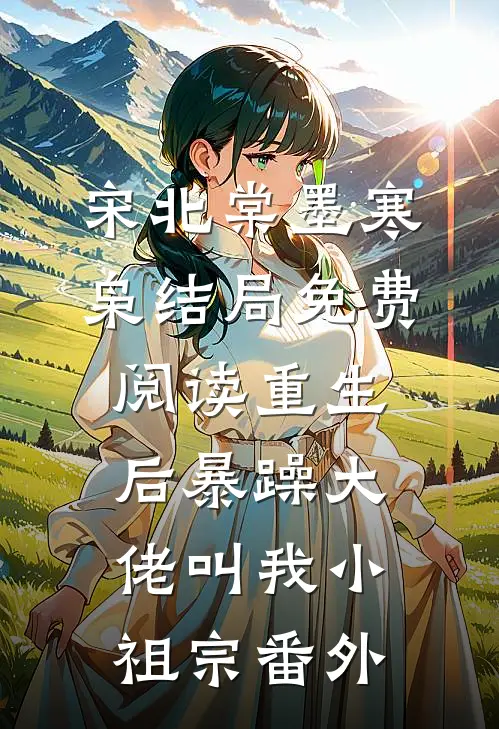 宋北棠墨寒枭结局免费阅读重生后暴躁大佬叫我小祖宗番外