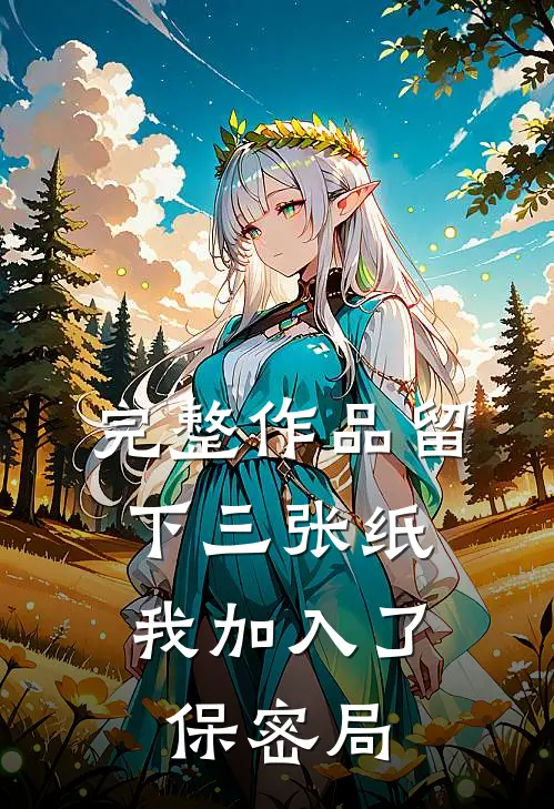 完整作品留下三张纸,我加入了保密局英文