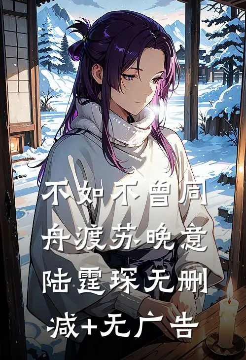 不如不曾同舟渡苏晚意陆霆琛无删减+无广告